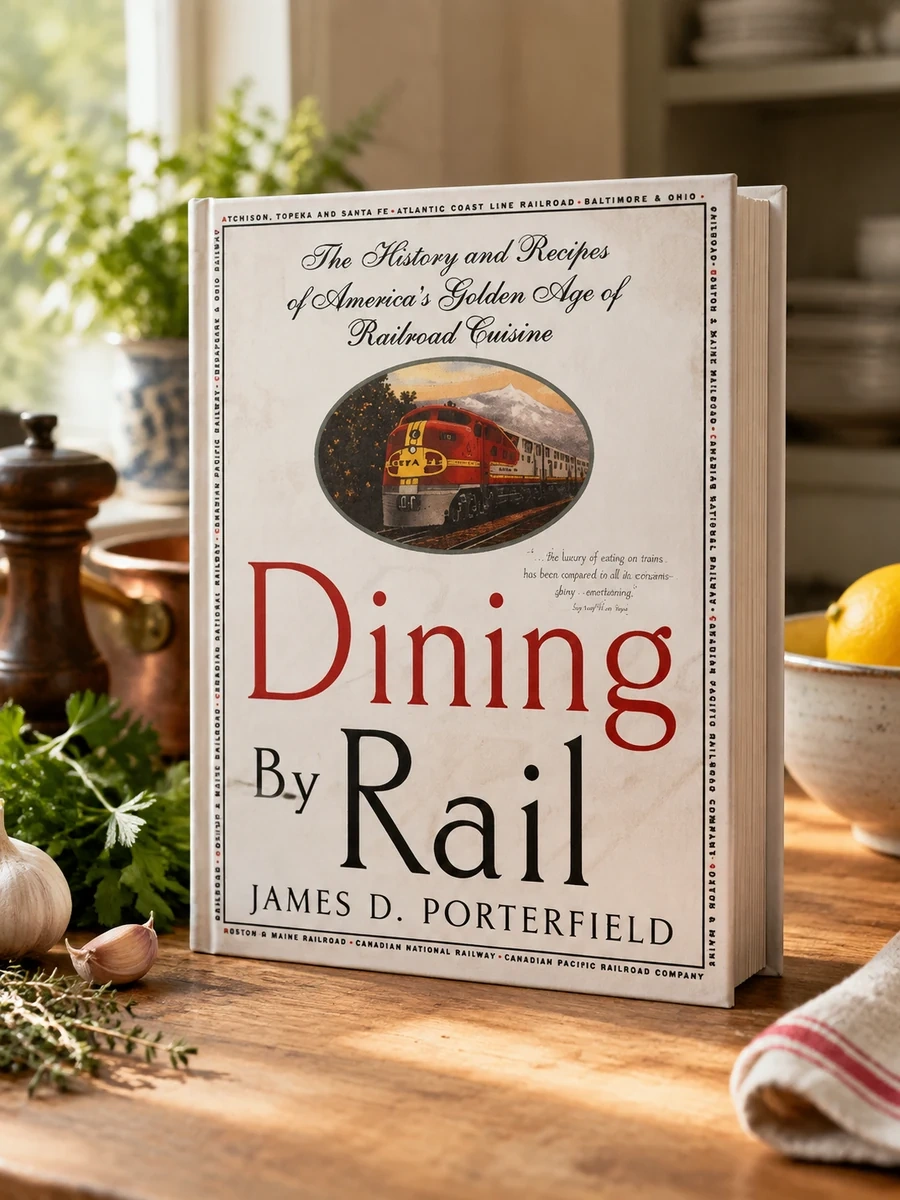 Dining by Rail: The History and Recipes of America's Golden Age of Railroad Cuisine