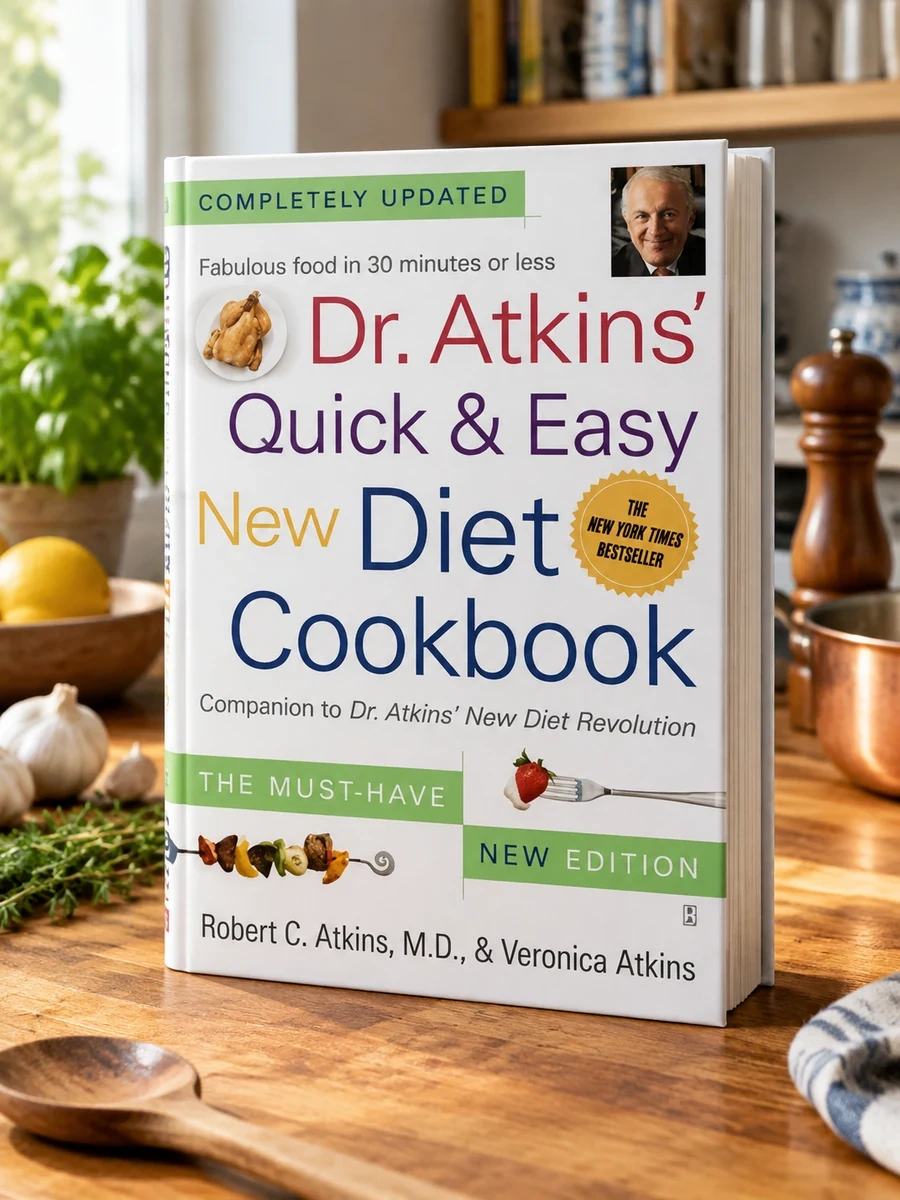 Dr. Atkins' Quick & Easy New Diet Cookbook: Companion to Dr. Atkins' New Diet Revolution