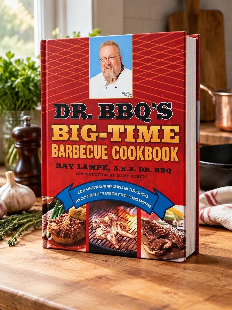 Dr. Bbq's Big-Time Barbecue Cookbook: A Real Barbecue Champion Brings the Tasty Recipes and Juicy Stories of the Barbecue Circuit to Your Backyard
