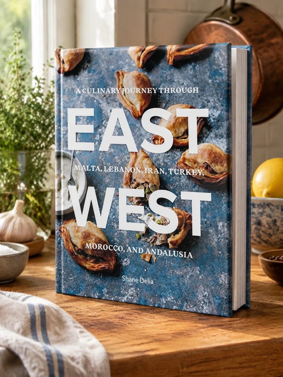 East/West: A Culinary Journey Through Malta, Lebanon, Iran, Turkey, Morocco, and Andalucia