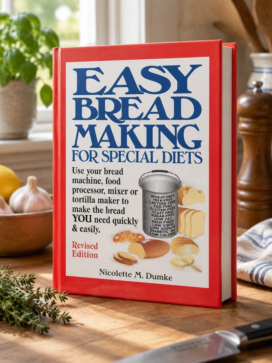 Easy Breadmaking for Special Diets: Use Your Bread Machine, Food Processor, Mixer, or Tortilla Maker to Make the Bread You Need Quickly and Easily (RE