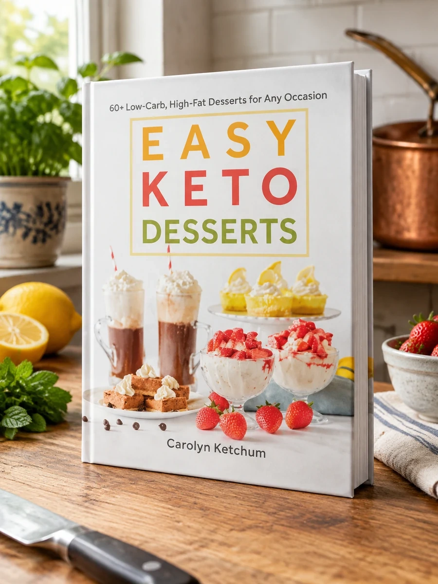 Easy Keto Desserts: 60+ Low-Carb High-Fat Desserts for Any Occasion