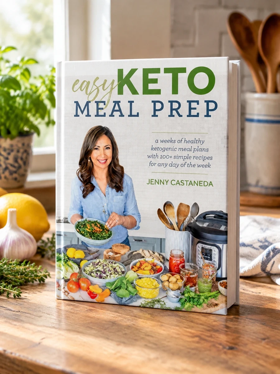 Easy Keto Meal Prep: 4 Weeks of Healthy Ketogenic Meals Plans with 100+ Simple Recipes for Any Day of the Week