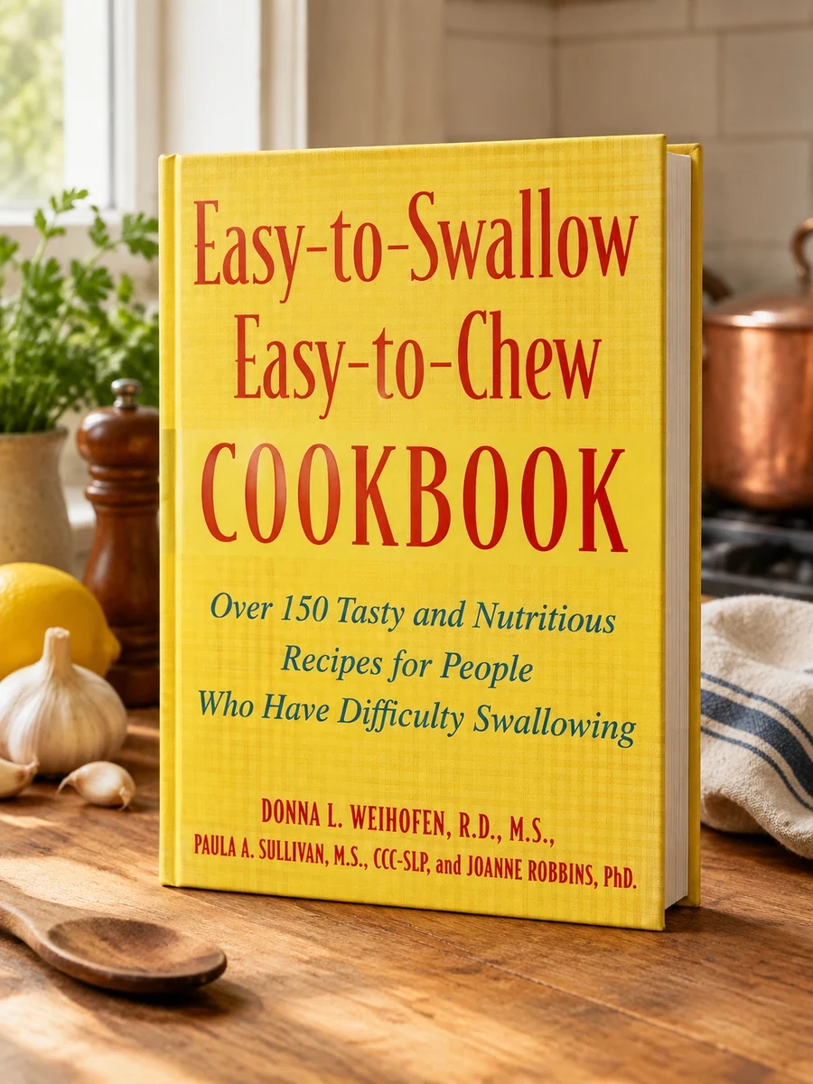 Easy-To-Swallow, Easy-To-Chew Cookbook: Over 150 Tasty and Nutritious Recipes for People Who Have Difficulty Swallowing