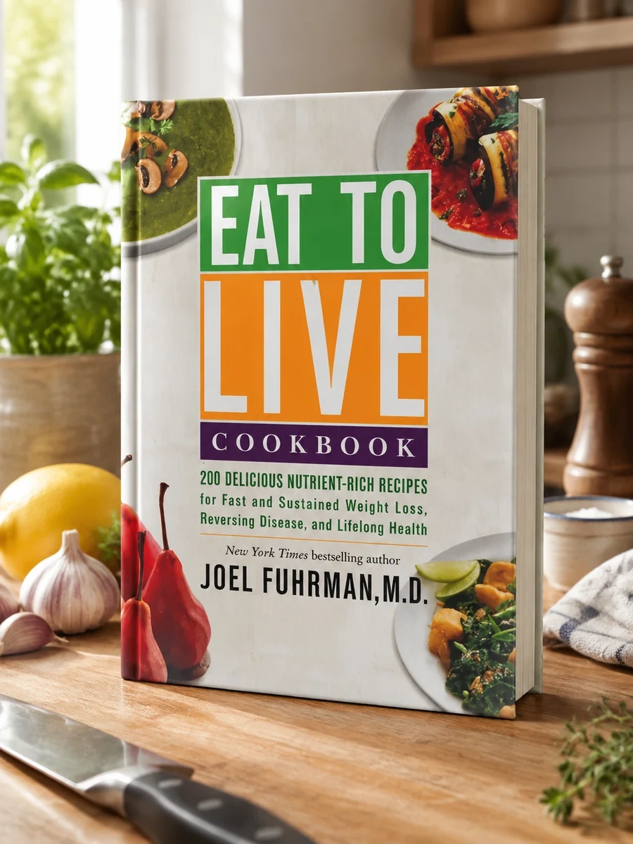 Eat to Live Cookbook: 200 Delicious Nutrient-Rich Recipes for Fast and Sustained Weight Loss, Reversing Disease, and Lifelong Health