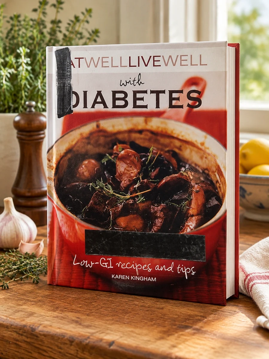 Cover of Eat Well Live Well with Diabetes: Low-GI Recipes and Tips