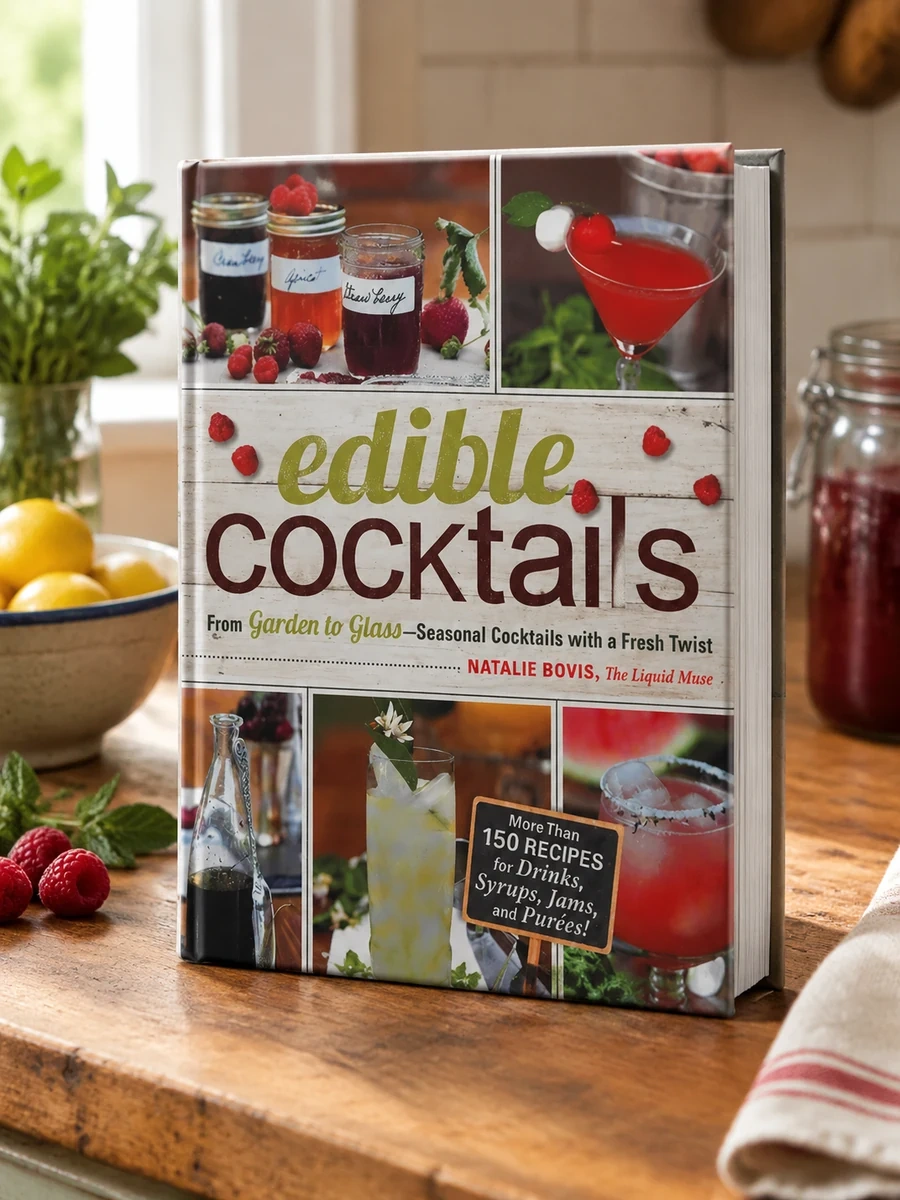 Edible Cocktails: From Garden to Glass - Seasonal Cocktails with a Fresh Twist