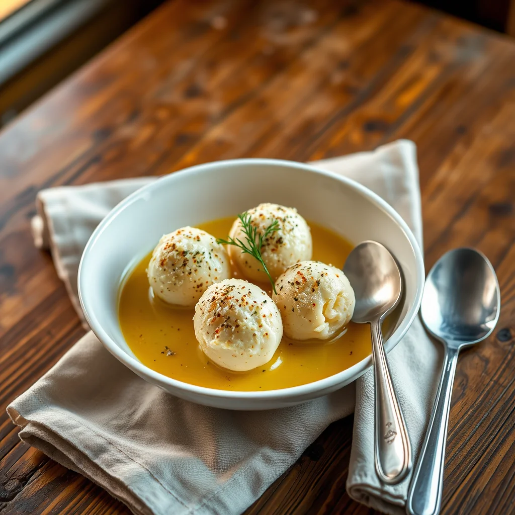 Egg Balls For Soups And Made Dishes — Eggs & Dairy