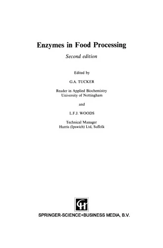 Enzymes in Food Processing (1995. Softcover Reprint of the Original 2nd 1995)