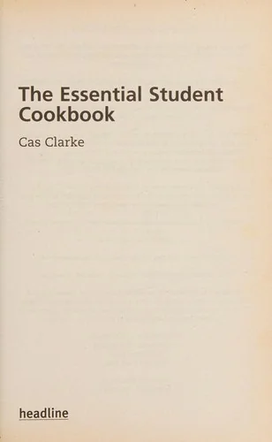 Essential Student Cookbook