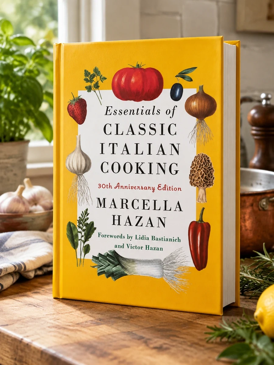 Essentials of Classic Italian Cooking: A James Beard Award Winner: 30th Anniversary Edition: A Cookbook