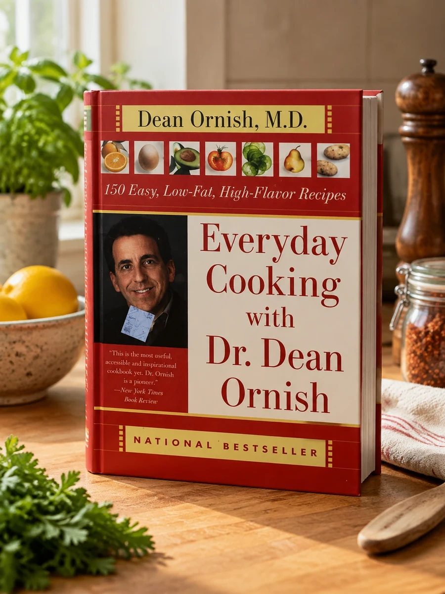 Everyday Cooking with Dr. Dean Ornish: 150 Easy, Low-Fat, High-Flavor Recipes