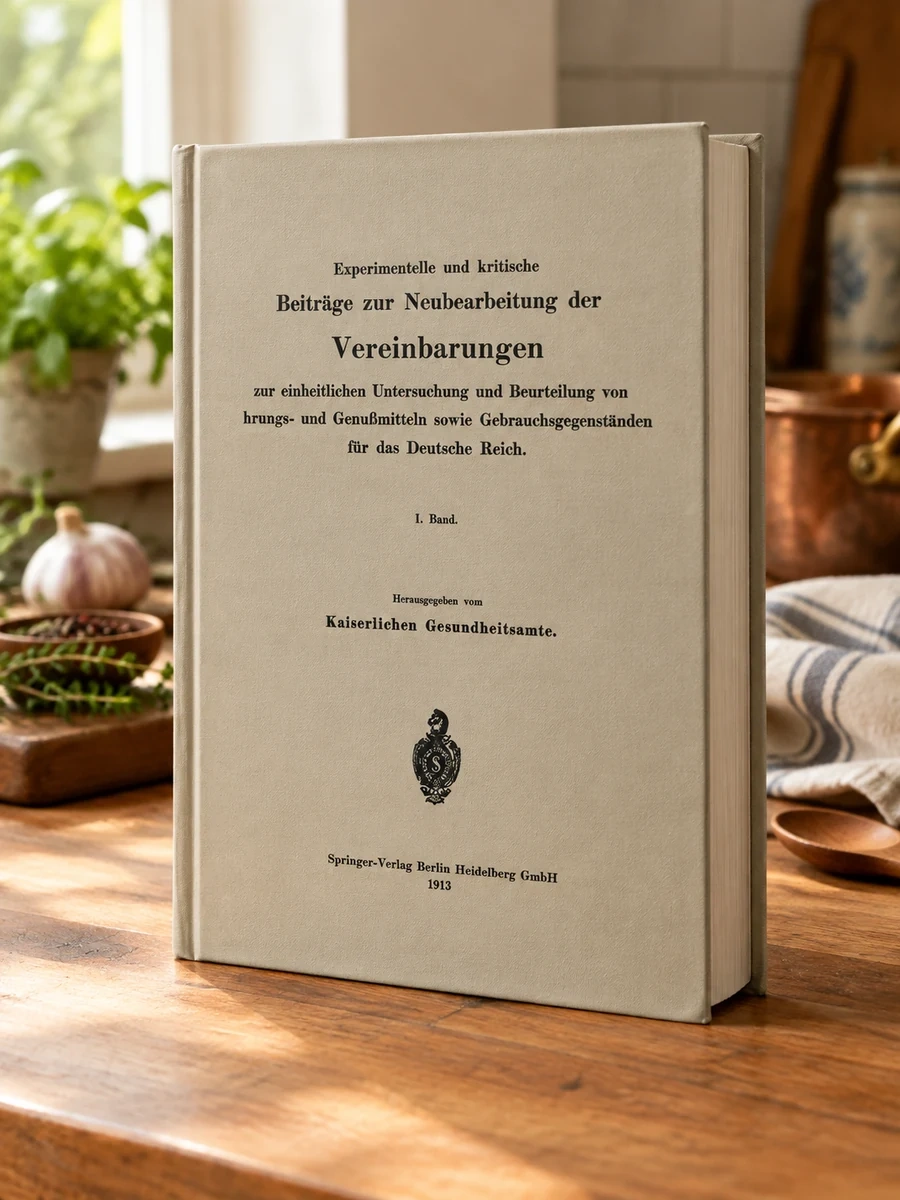 Experimentelle Und Kritische Beitrage Zur Neubearbeitung Der Vereinbarungen Zur Einheitlichen Untersuchung Und Beurteilung Von Nahrungs- Und Genussmitt