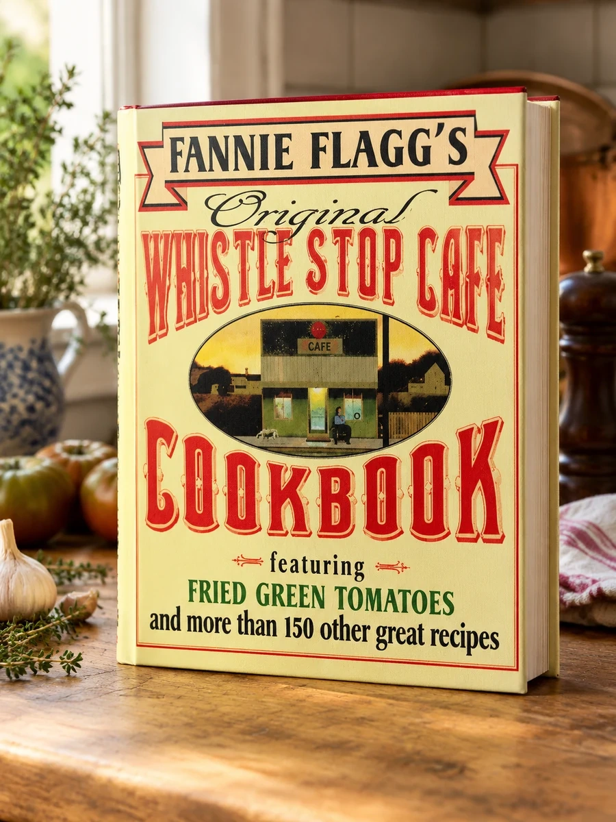 Fannie Flagg's Original Whistle Stop Cafe Cookbook: Featuring: Fried Green Tomatoes, Southern Barbecue, Banana Split Cake, and Manyother Great Recipes
