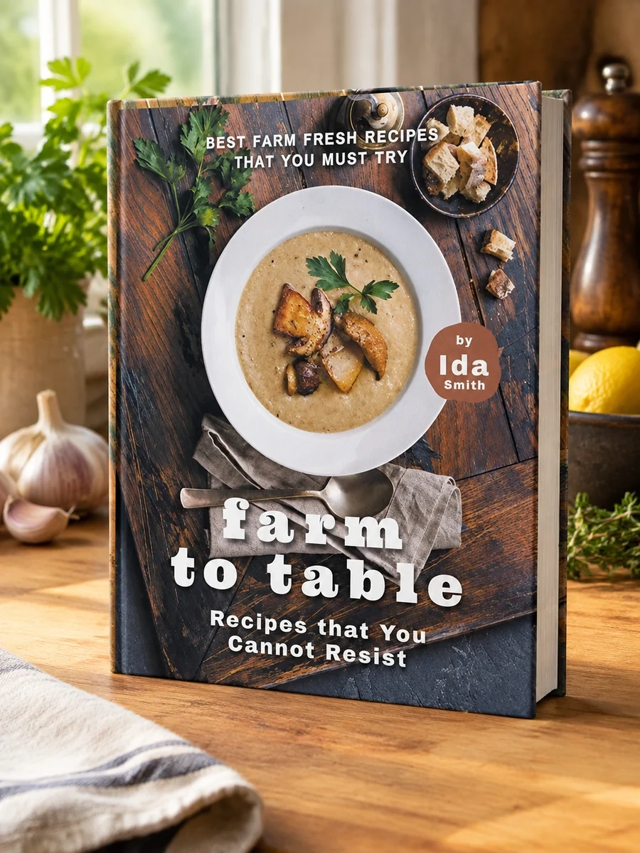 Cover of Farm to Table Recipes that You Cannot Resist: Best Farm Fresh Recipes that You Must Try