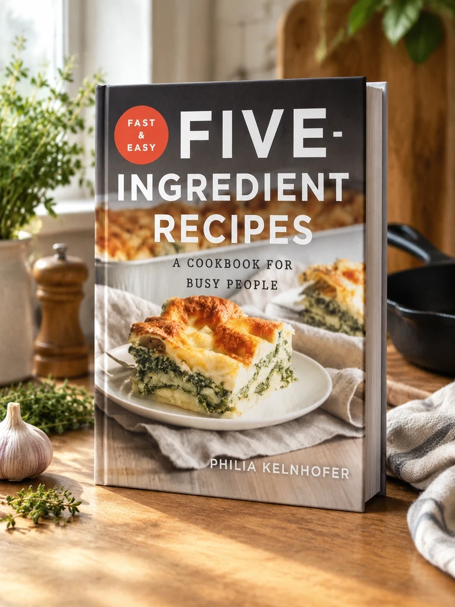 Fast and Easy Five-Ingredient Recipes: A Cookbook for Busy People