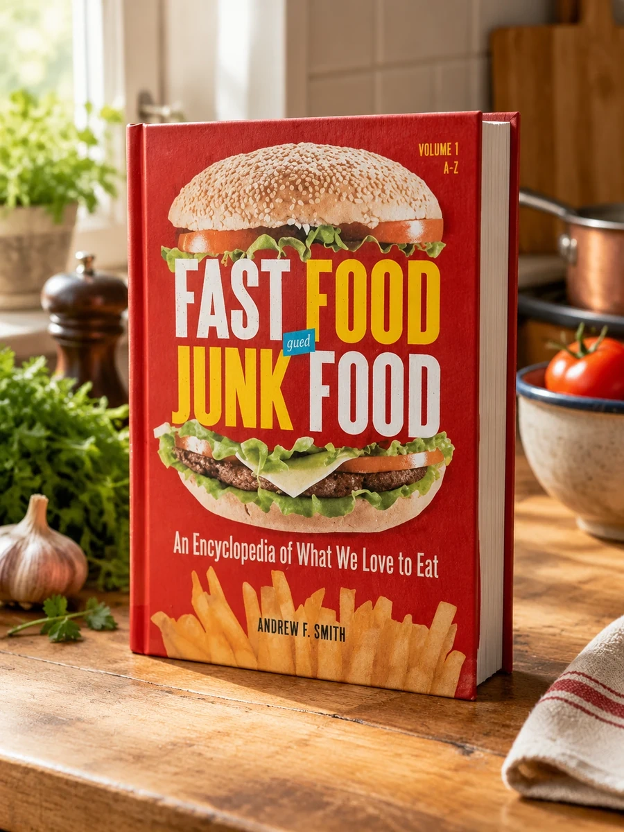 Cover of Fast Food and Junk Food: An Encyclopedia of What We Love to Eat [2 Volumes]