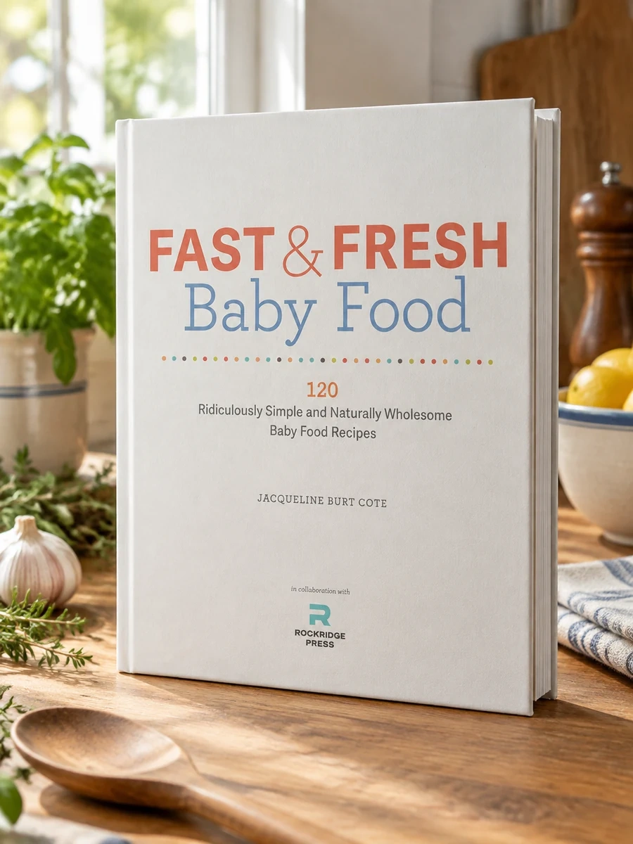 Fast & Fresh Baby Food Cookbook: 120 Ridiculously Simple and Naturally Wholesome Baby Food Recipes