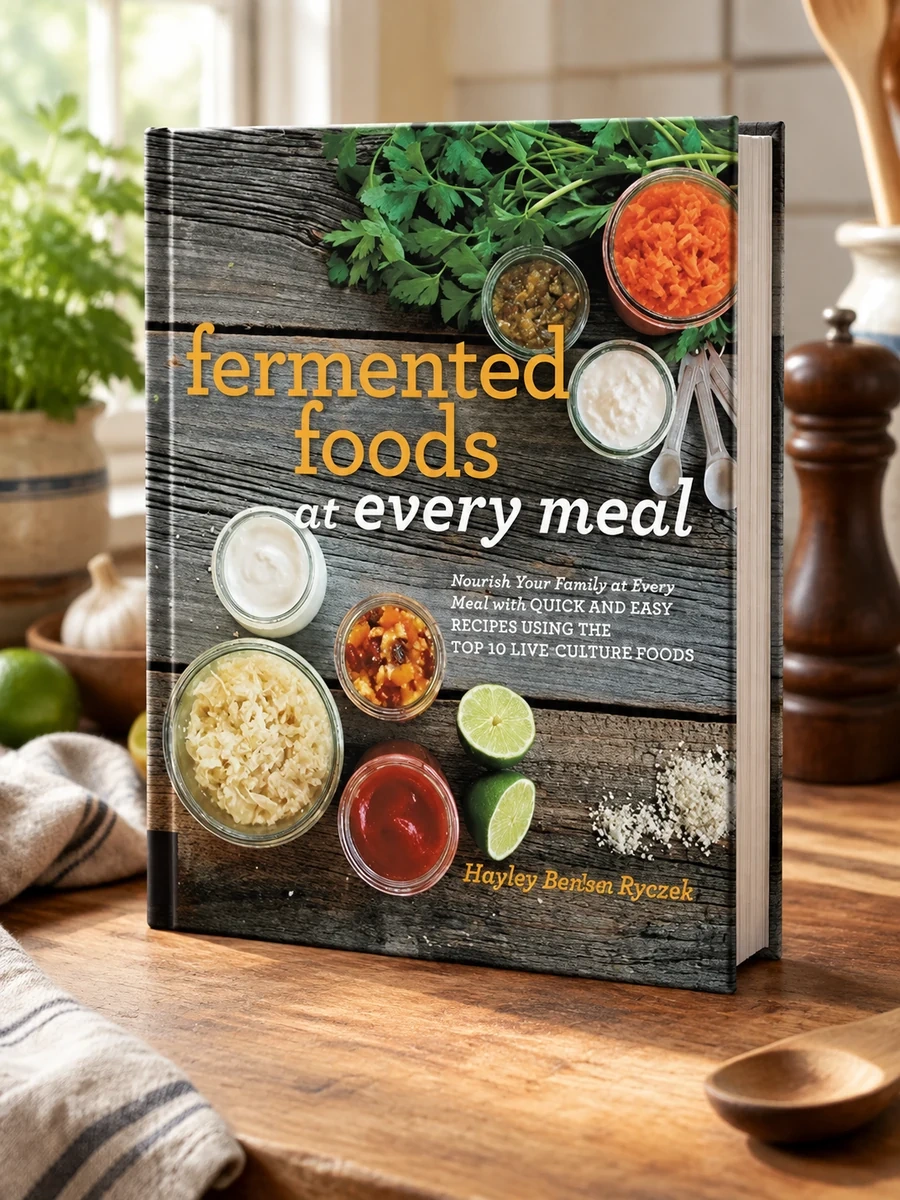 Fermented Foods at Every Meal: Nourish Your Family at Every Meal with Quick and Easy Recipes Using the Top 10 Live-Culture Foods
