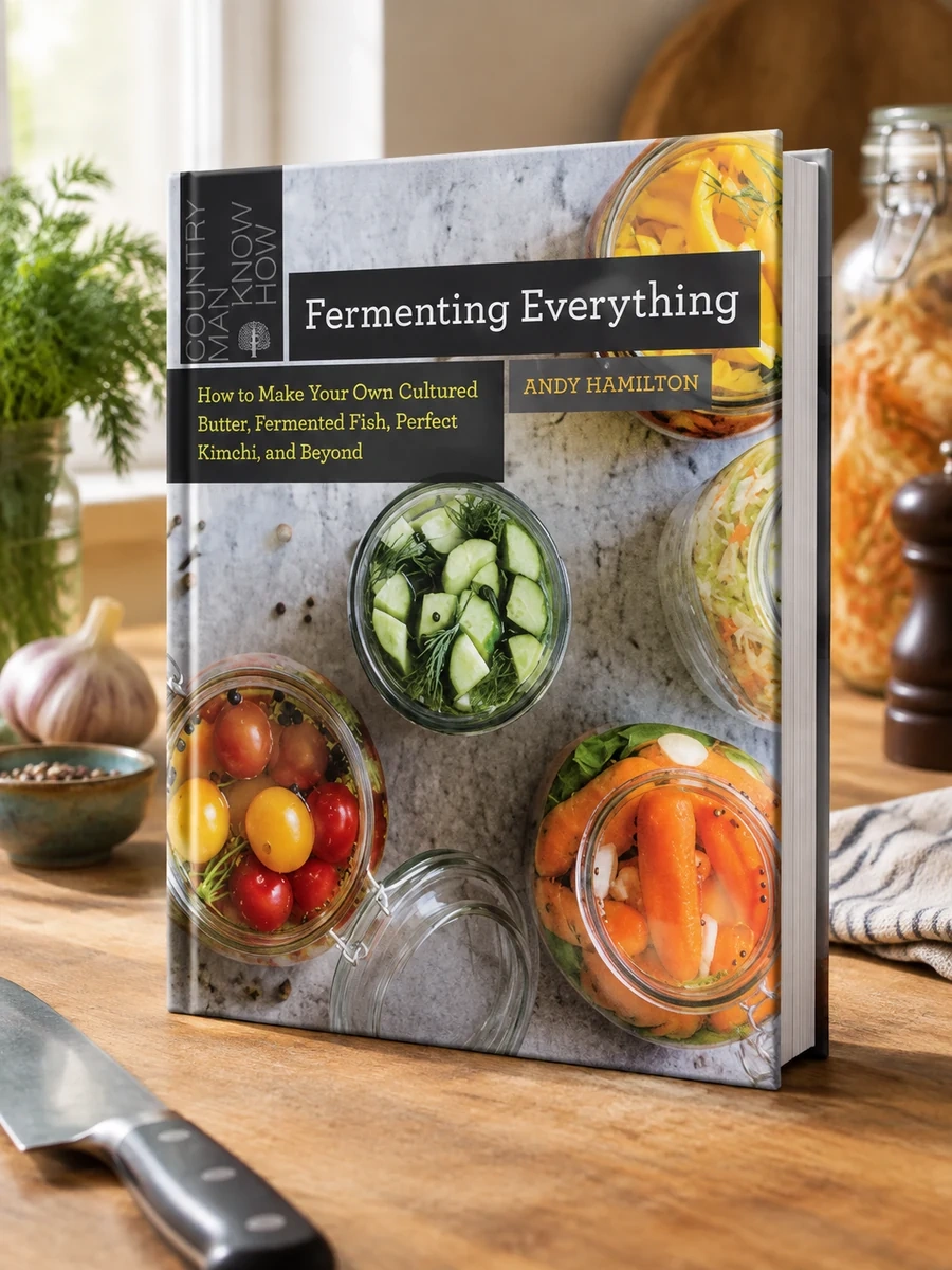 Fermenting Everything: How to Make Your Own Cultured Butter, Fermented Fish, Perfect Kimchi, and Beyond