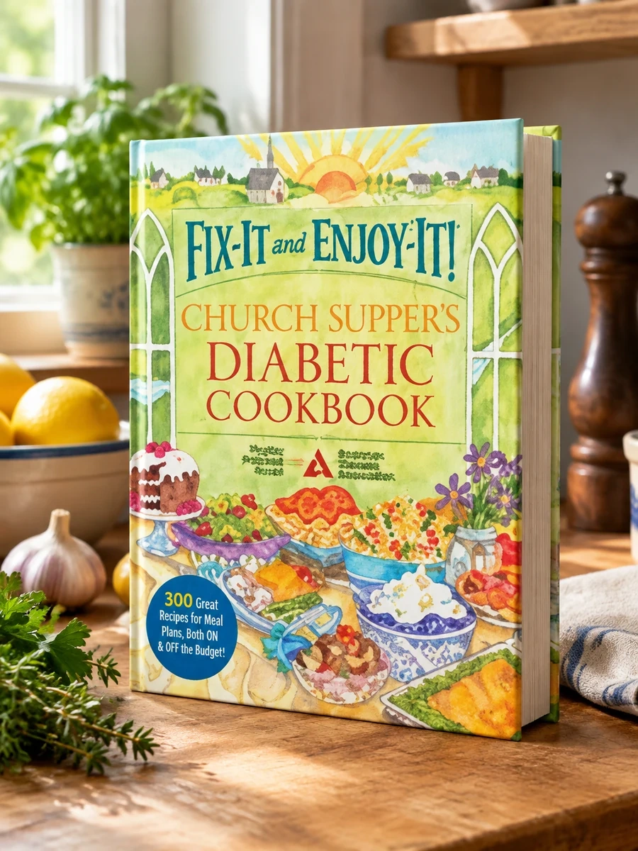 Fix-It and Enjoy-It! Church Suppers Diabetic Cookbook: 500 Great Stove-Top and Oven Recipes-- For Everyone!