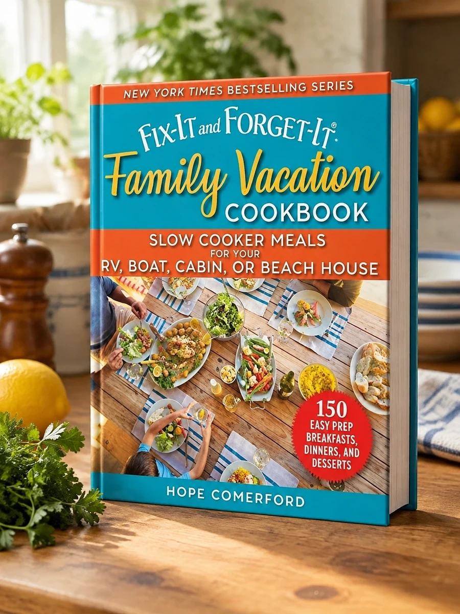 Fix-It and Forget-It Family Vacation Cookbook: Slow Cooker Meals for Your Rv, Boat, Cabin, or Beach House