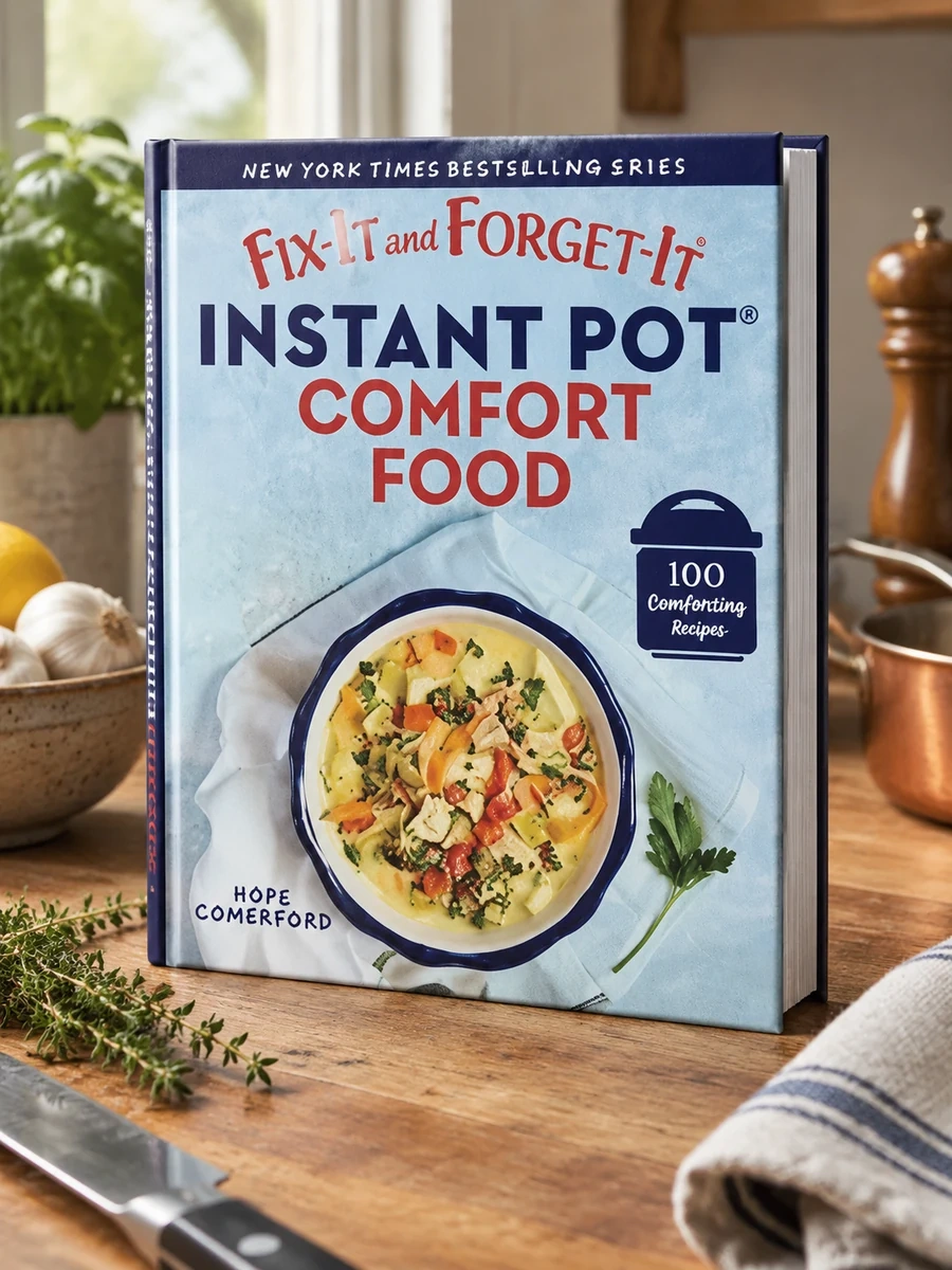 Cover of Fix-It and Forget-It Instant Pot Comfort Food: 100 Crowd-Pleasing Recipes