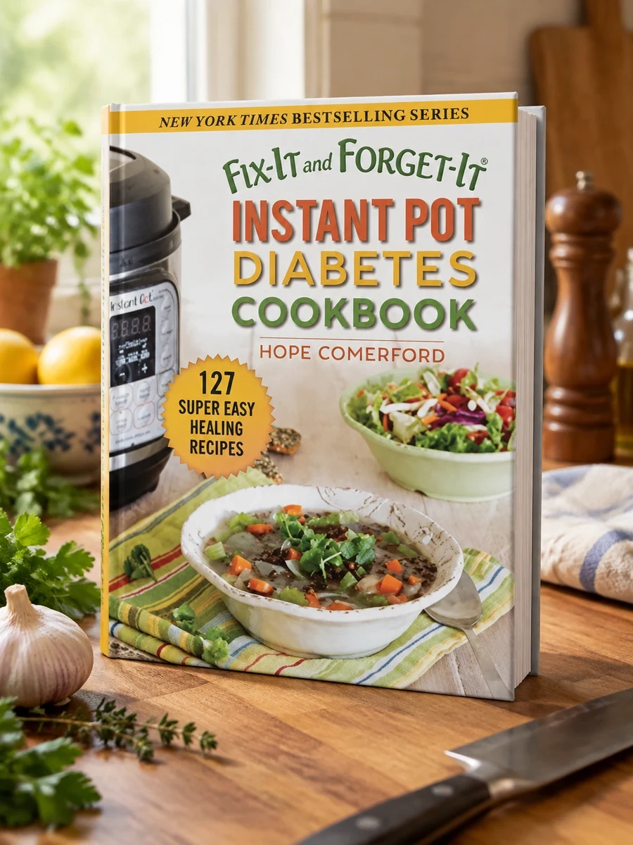 Fix-It and Forget-It Instant Pot Diabetes Cookbook: 127 Super Easy Healthy Recipes