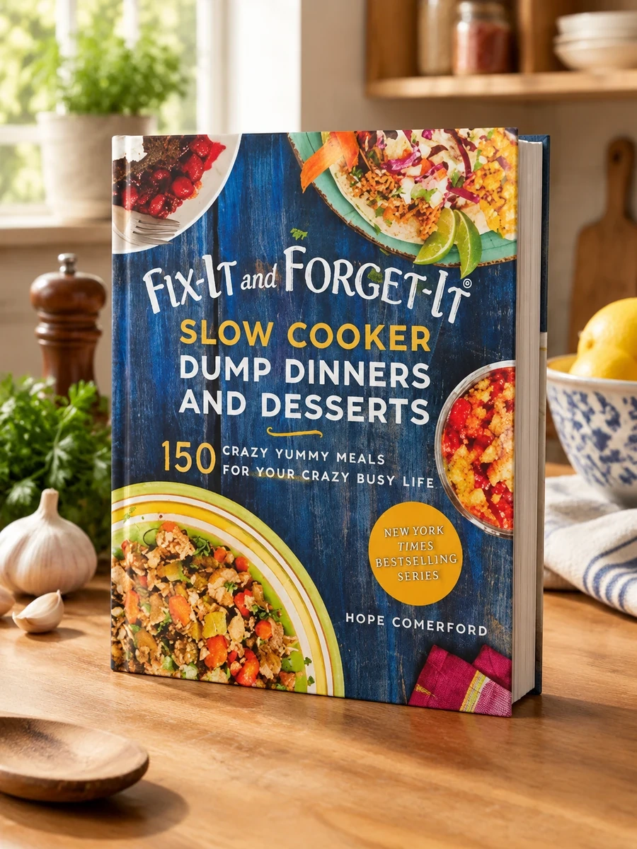 Fix-It and Forget-It Slow Cooker Dump Dinners and Desserts: 150 Crazy Yummy Meals for Your Crazy Busy Life