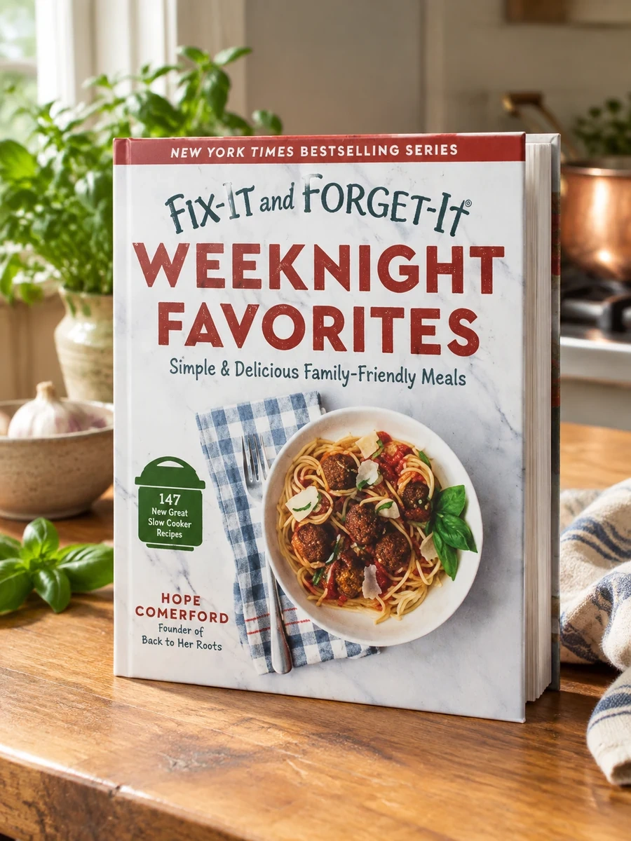 Cover of Fix-It and Forget-It Weeknight Favorites: Simple & Delicious Family-Friendly Meals