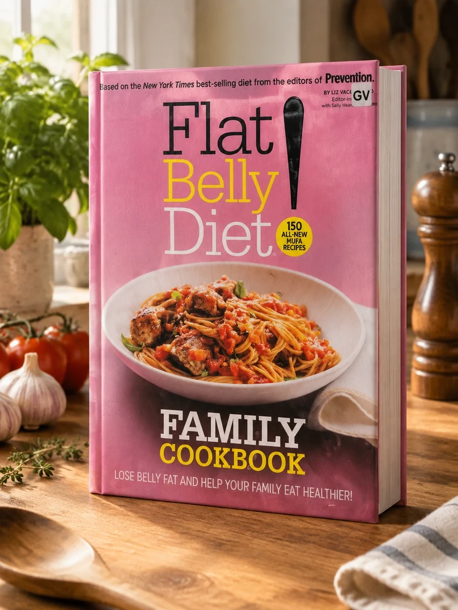 Flat Belly Diet! Family Cookbook: Lose Belly Fat and Help Your Family Eat Healthier