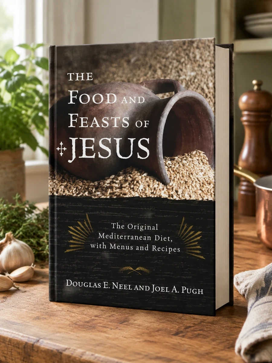 Cover of Food and Feasts of Jesus: Inside the World of First Century Fare, with Menus and Recipes