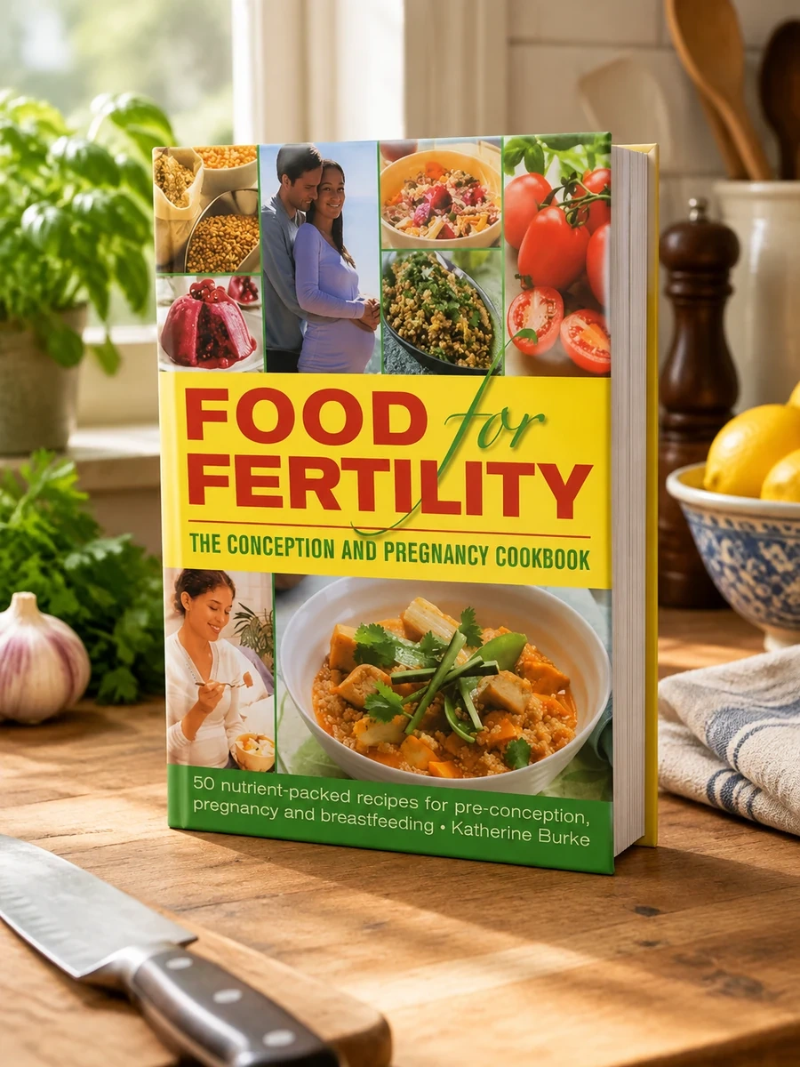 Food for Fertility: The Conception and Pregnancy Cookbook: 50 Nutrient-Packed Recipes for Pre-Conception, Pregnancy and Breastfeeding