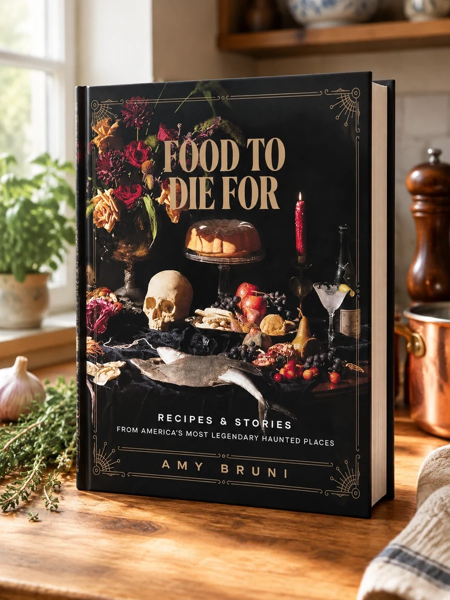 Food to Die for: Over 50 Recipes and Stories from America's Most Legendary Haunted Places (a Spooky Paranormal Cookbook with Creepy Meals, Eerie Desti