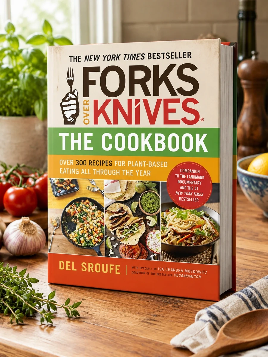 Forks Over Knives - The Cookbook: Over 300 Simple and Delicious Plant-Based Recipes to Help You Lose Weight, Be Healthier, and Feel Better Every Day:
