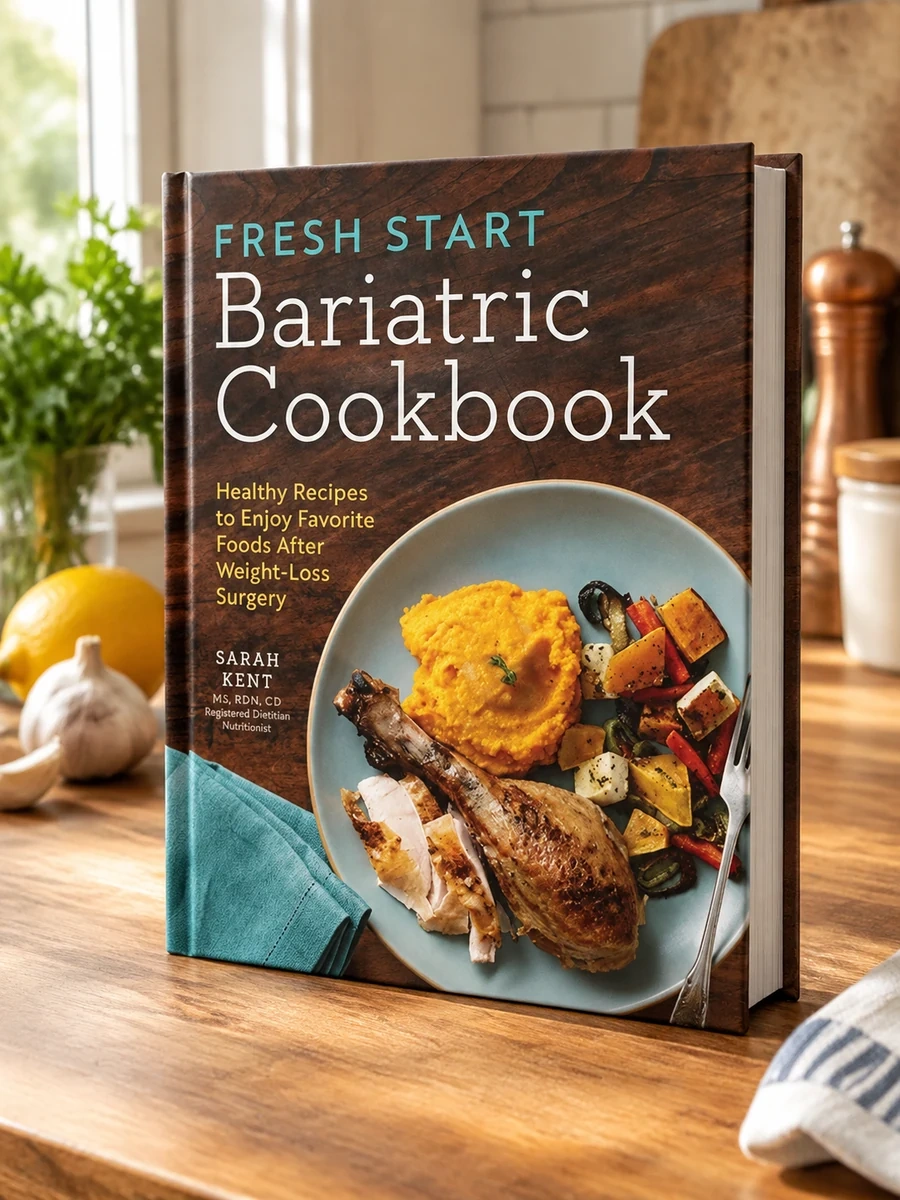 Cover of Fresh Start Bariatric Cookbook: Healthy Recipes to Enjoy Favorite Foods After Weight-Loss Surgery