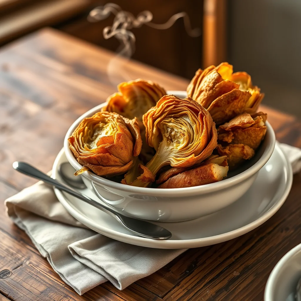 Fried Artichokes — Misc & Invalid Cookery
