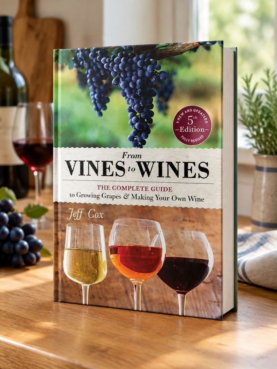 From Vines to Wines, 5th Edition: The Complete Guide to Growing Grapes and Making Your Own Wine