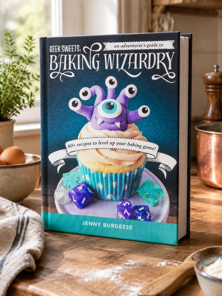 Geek Sweets: An Adventurer's Guide to the World of Baking Wizardry (Baking Book, Geek Cookbook, Cupcake Decorating, Sprinkles for Baking)