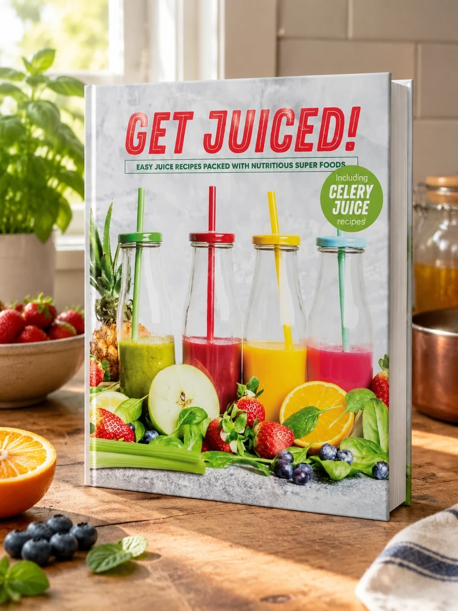 Get Juiced!: Easy Juice Recipes Packed with Nutritious Super Foods: Includes Celery Juice Recipes!