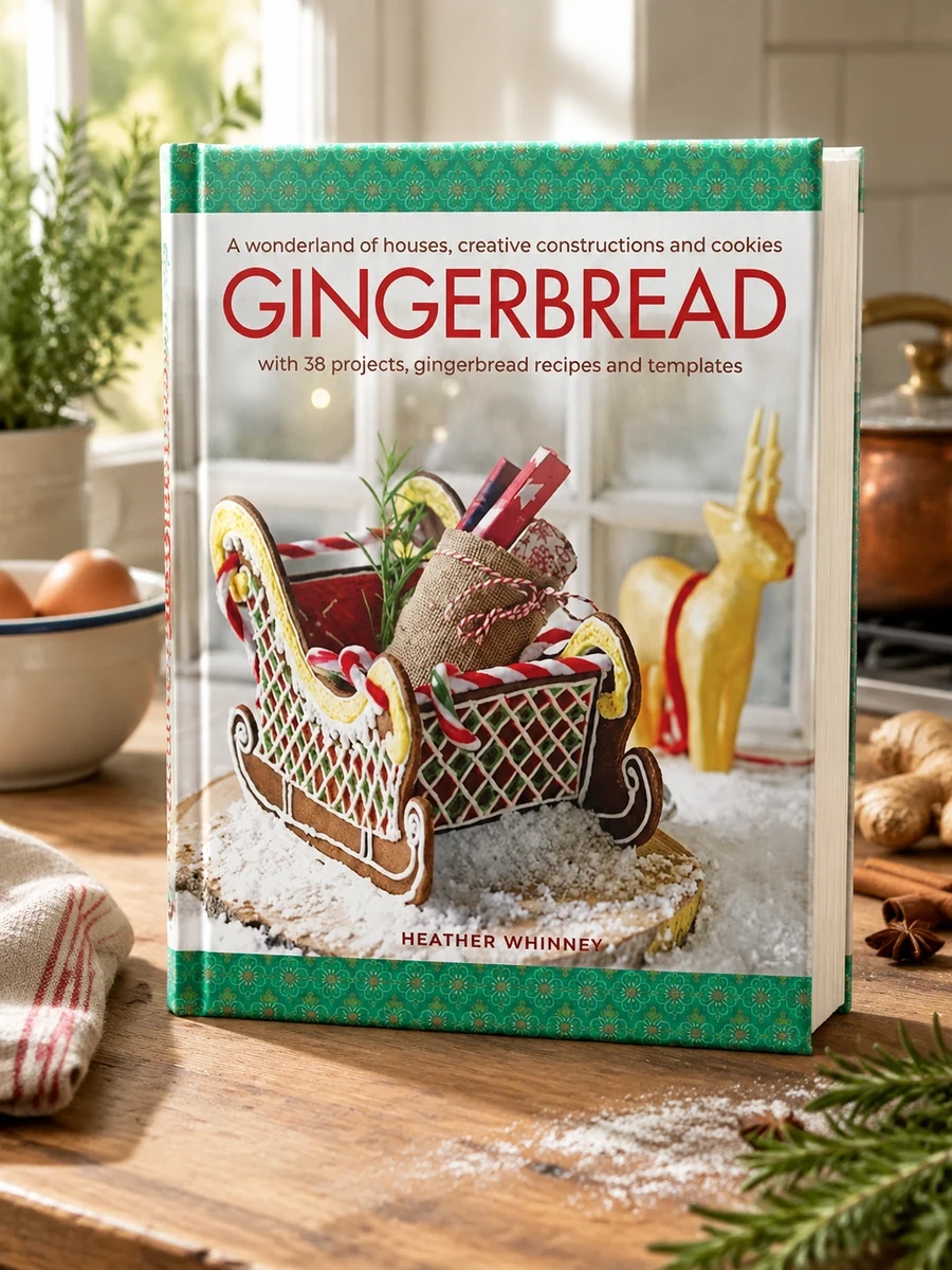 Gingerbread: A Wonderland of Houses, Creative Constructions and Cookies; With 38 Projects, Gingerbread Tecipes and Yemplates