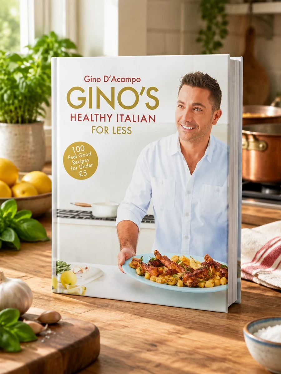 Gino's Healthy Italian for Less: 100 Feelgood Family Recipes for Under ?5
