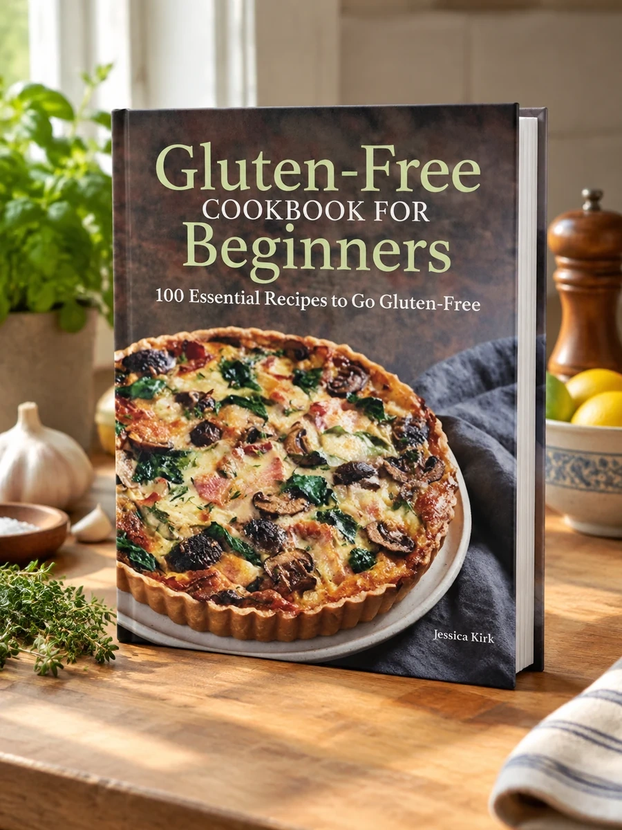 Gluten-Free Cookbook for Beginners: 100 Essential Recipes to Go Gluten-Free