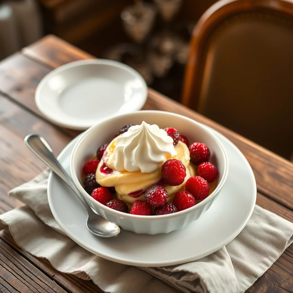 Gooseberry Trifle — Puddings & Desserts