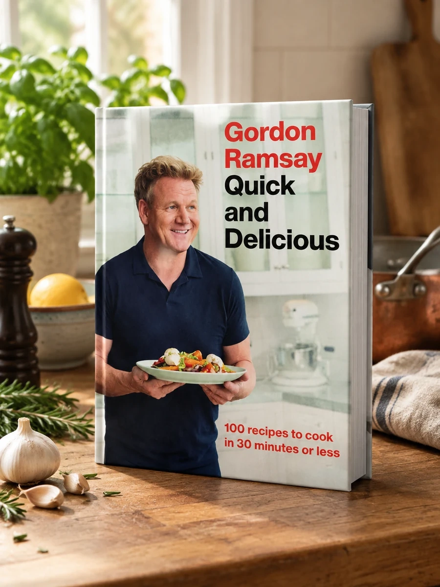 Cover of Gordon Ramsay Quick and Delicious: 100 Recipes to Cook in 30 Minutes or Less