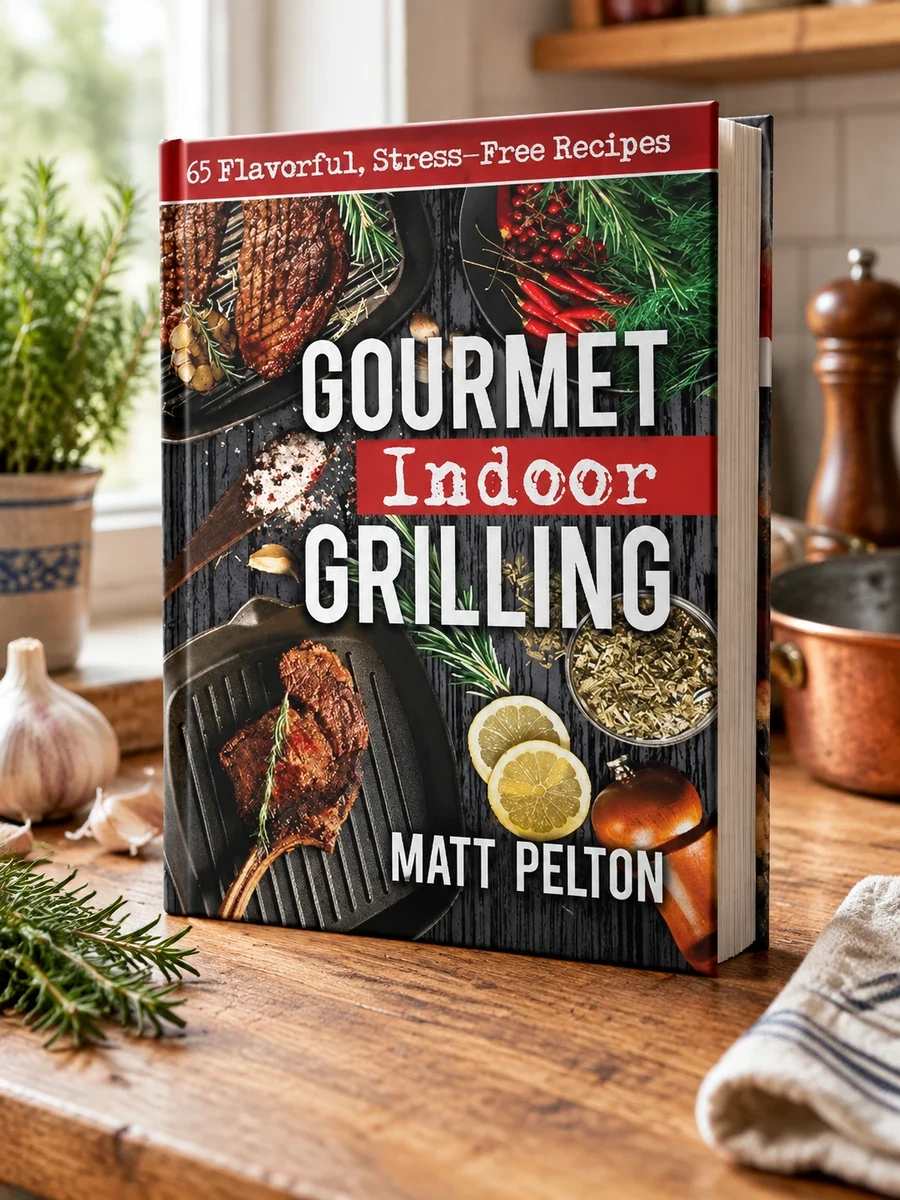 Gourmet Indoor Grilling: 65 Flavorful, Stress-Free Recipes