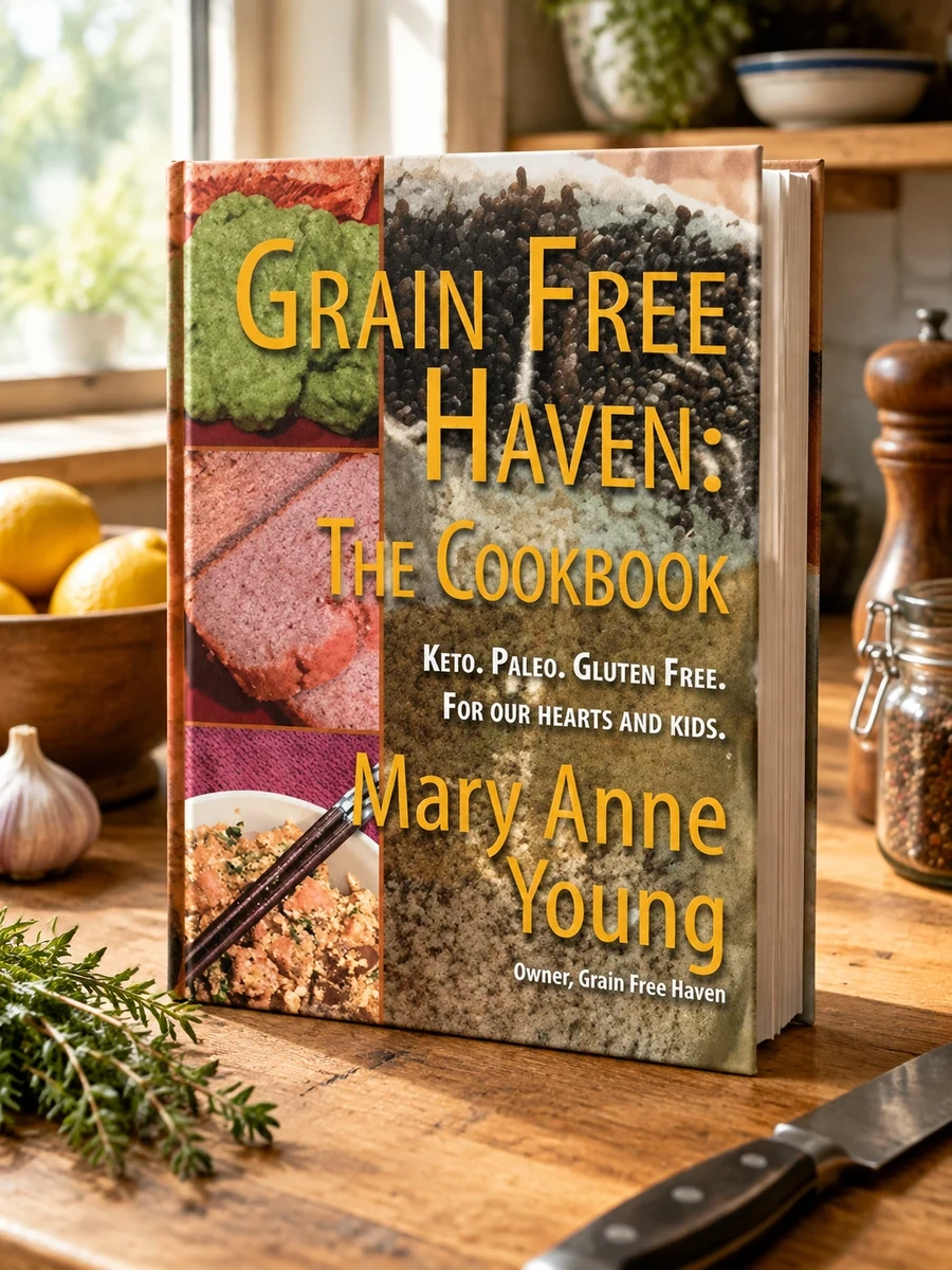 Grain Free Haven: The Cookbook. Keto. Paleo. For our Hearts and Kids.