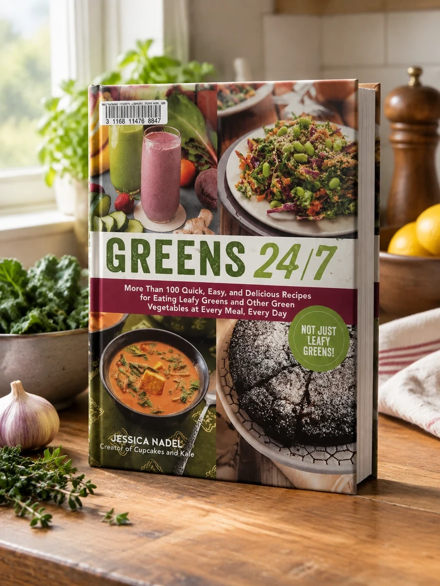 Greens 24/7: More Than 100 Quick, Easy, and Delicious Recipes for Eating Leafy Greens and Other Green Vegetables at Every Meal, Every Day