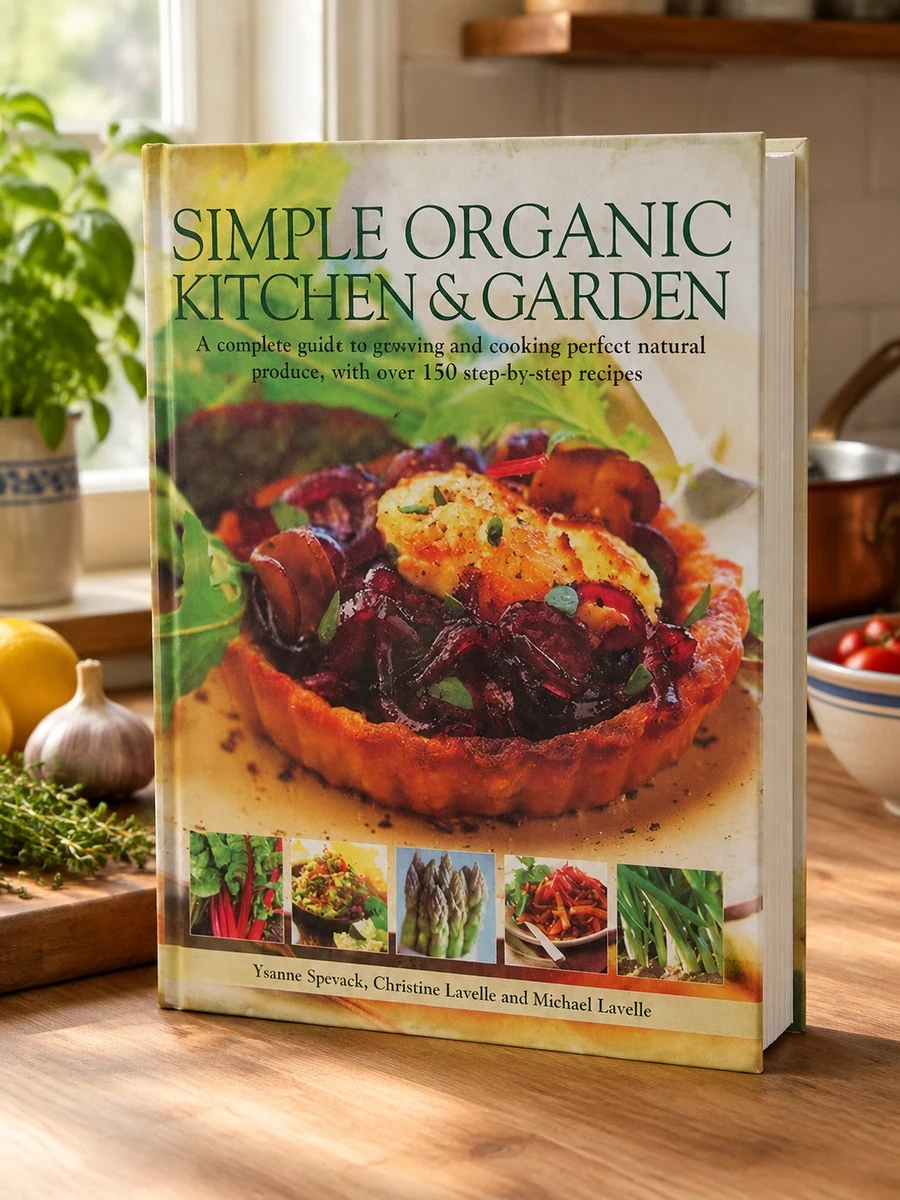 Grow Organic, Cook Organic: Natural Food from Garden to Table, with Over 1750 Photographs