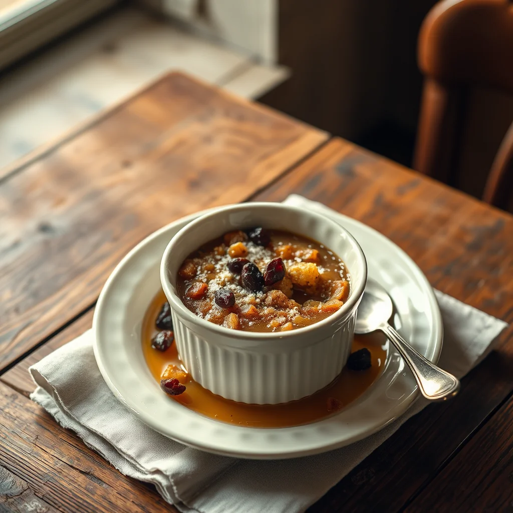 Half-Pay Pudding — Puddings & Desserts